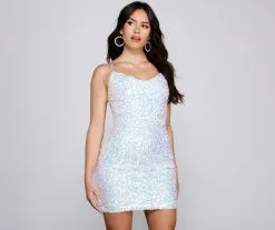 Windsor. Allie Formal Sequin Open Back Dress -Bridal Dresses popular shop 05001 0598 1 1