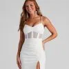 Windsor. Breanna Mesh Illusion Crepe Party Dress -Bridal Dresses popular shop 05001 0884 3