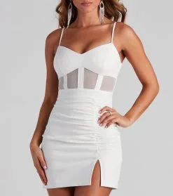 Windsor. Breanna Mesh Illusion Crepe Party Dress -Bridal Dresses popular shop 05001 0884 4