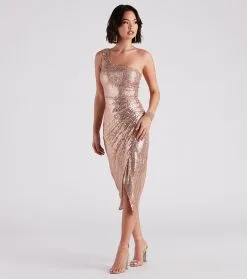 Windsor. Ava Formal Sequin Wrap Midi Dress 8 Windsor. Ava Formal Sequin Wrap Midi Dress -Bridal Dresses popular shop 05001 1269 3