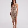 Windsor. Cara Formal Sequin Lace-Up Midi Dress -Bridal Dresses popular shop 05001 1283 1 7cec8842 ad89 443f b4b3 4529c13dc042
