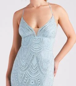 Windsor. Alexa Rhinestone Lace-Up Party Dress 9 Windsor. Alexa Rhinestone Lace-Up Party Dress -Bridal Dresses popular shop 05001 1358 4