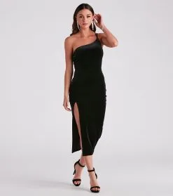 Windsor. Christen Formal Velvet Midi Dress -Bridal Dresses popular shop 05001 1407 3