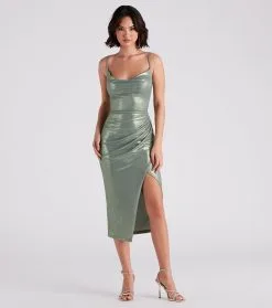Windsor. Liv Formal Metallic Midi Dress 14 Windsor. Liv Formal Metallic Midi Dress -Bridal Dresses popular shop 05001 1422 1
