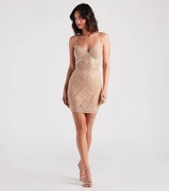 Windsor. Nessa Rhinestone Mesh Party Dress -Bridal Dresses popular shop 05001 1500 3 21601570 5c67 4c23 9b78 399b811c66bf