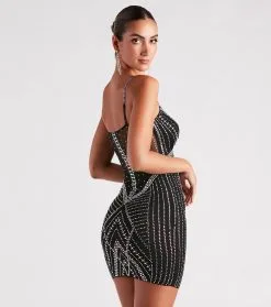 Windsor. Nessa Rhinestone Mesh Party Dress -Bridal Dresses popular shop 05001 1502 2