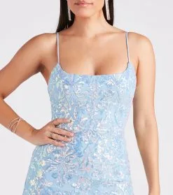 Windsor. Karley Formal Sequin Low Back Midi Dress -Bridal Dresses popular shop 05001 1669 4