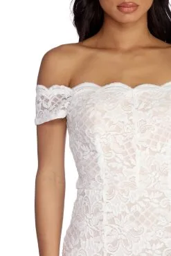 Windsor. Andrea Formal Glitter Lace Dress -Bridal Dresses popular shop 05001 4037 4