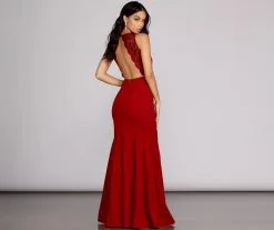 Windsor. Alicia Lace Crepe Mermaid Gown 9 Windsor. Alicia Lace Crepe Mermaid Gown -Bridal Dresses popular shop 05002 0010 4 9b74b70a 3ef4 46d7 b3c1 76708fc494c1