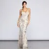 Windsor. Kennedy Sequin Gown -Bridal Dresses popular shop 05002 0200 1