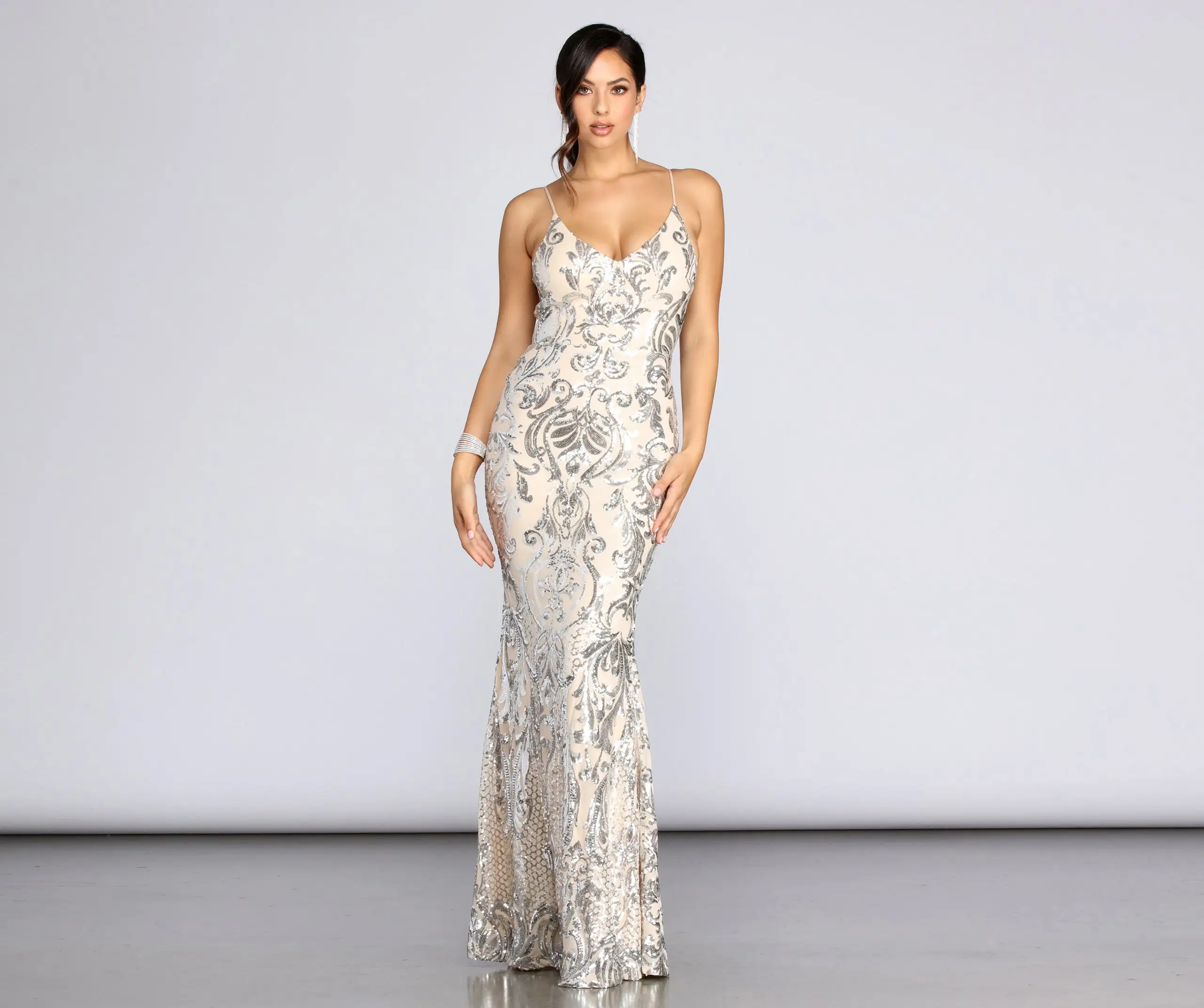 Windsor. Kennedy Sequin Gown 3 Windsor. Kennedy Sequin Gown