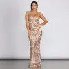 Windsor. Laylah Sequin Mermaid Gown -Bridal Dresses popular shop 05002 0272 1