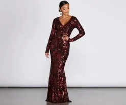 Windsor. Cecile Sequin Formal Gown 9 Windsor. Cecile Sequin Formal Gown -Bridal Dresses popular shop 05002 0310 2
