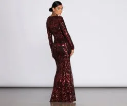 Windsor. Cecile Sequin Formal Gown 7 Windsor. Cecile Sequin Formal Gown -Bridal Dresses popular shop 05002 0310 4