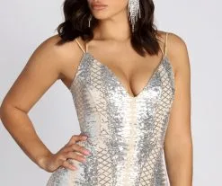 Windsor. Constance Lace Back Sequin Dress -Bridal Dresses popular shop 05002 0322 3 1115c9e1 023c 4342 84f0 7e5793dd13de