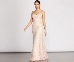 Windsor. Elvina Embroidered Floral Mermaid Dress -Bridal Dresses popular shop 05002 0459 3