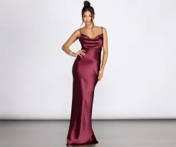 Windsor. Londyn Formal Sleeveless Satin Dress 9 Windsor. Londyn Formal Sleeveless Satin Dress -Bridal Dresses popular shop 05002 0469 4