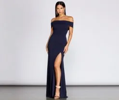 Windsor. Layci Formal High Slit Dress