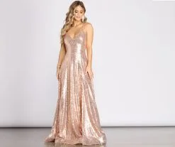 Windsor. Kay Sequin Lace Up Dress -Bridal Dresses popular shop 05002 0569 4 9efc3ffc e4c1 490b 9385 d852170791f6