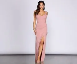 Windsor. Jane Wrap Front Formal Dress -Bridal Dresses popular shop 05002 0589 5