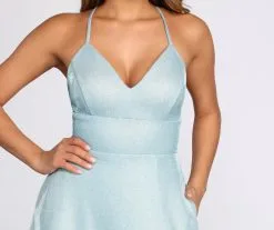 Windsor. Millie Glitter Cross Back A Line Dress -Bridal Dresses popular shop 05002 0646 3 566b6c55 3314 4a12 bd2a cde2fd6dcb70