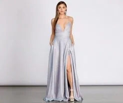 Windsor. Stefanie Glitter Shine Cross Back A-Line Dress -Bridal Dresses popular shop 05002 0737 4 0553c74f 2ed1 42a4 aaa3 c7aa4688c603