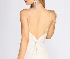 Windsor. Harley Formal Knot Glitter Dress 10 Windsor. Harley Formal Knot Glitter Dress -Bridal Dresses popular shop 05002 0900 4