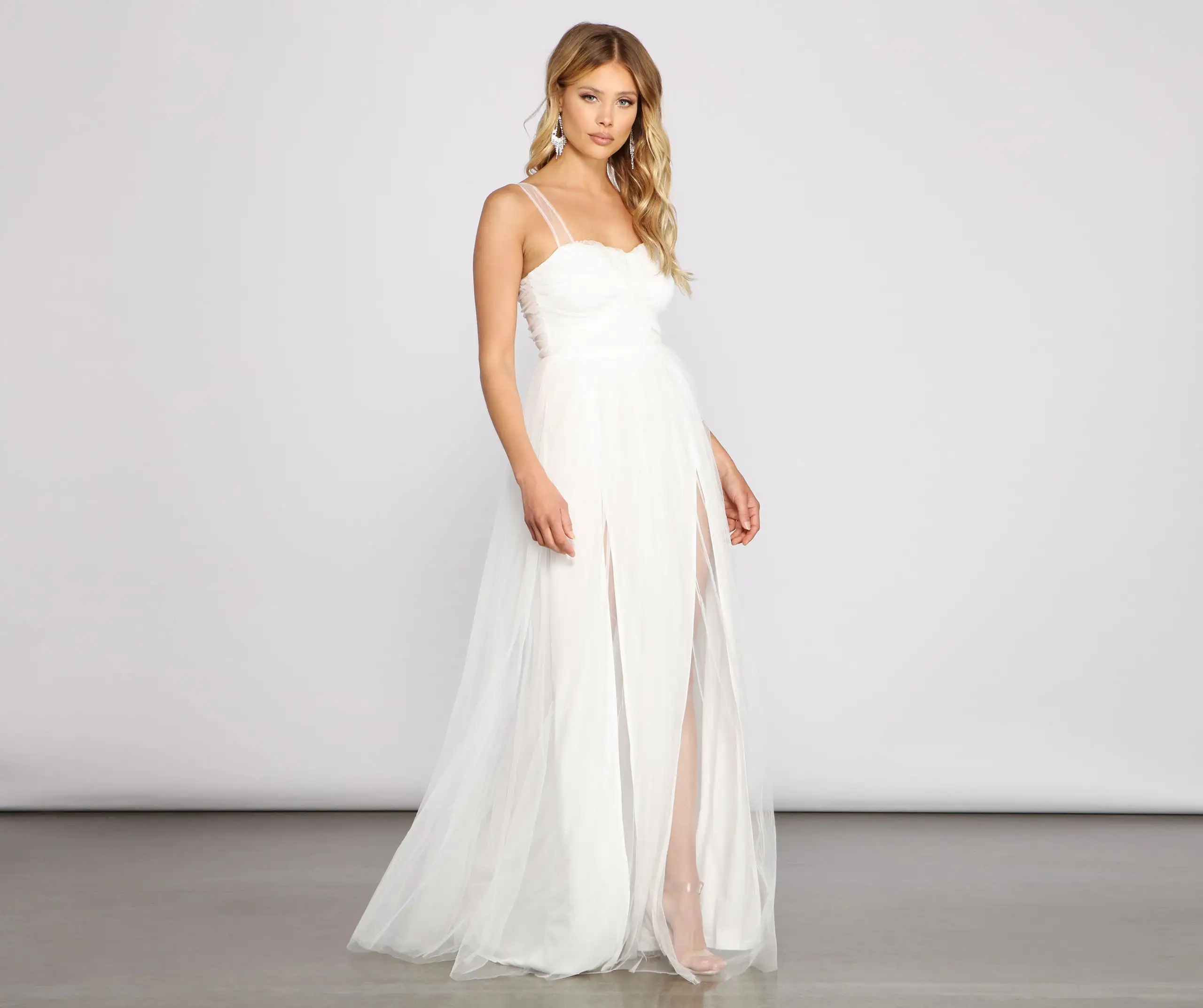 Windsor. Kylunda Formal Tulle A-Line Dress 3 Windsor. Kylunda Formal Tulle A-Line Dress