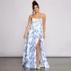 Windsor. Lindsey Formal Floral High-Slit Dress 1 Windsor. Lindsey Formal Floral High-Slit Dress -Bridal Dresses popular shop 05002 1273 1 23a9321c c25f 4730 a9ed 4da3a4ebce3b