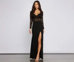 Windsor. April Formal Lace Mermaid Dress