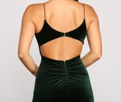 Windsor. Cassia Formal Open-Back Velvet Dress -Bridal Dresses popular shop 05002 1551 5