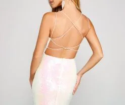 Windsor. Irene Sequin Floor-Length Formal Dress -Bridal Dresses popular shop 05002 1679 5