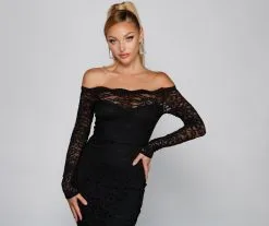 Windsor. Betty Formal Off The Shoulder Lace Dress -Bridal Dresses popular shop 05002 1711 7