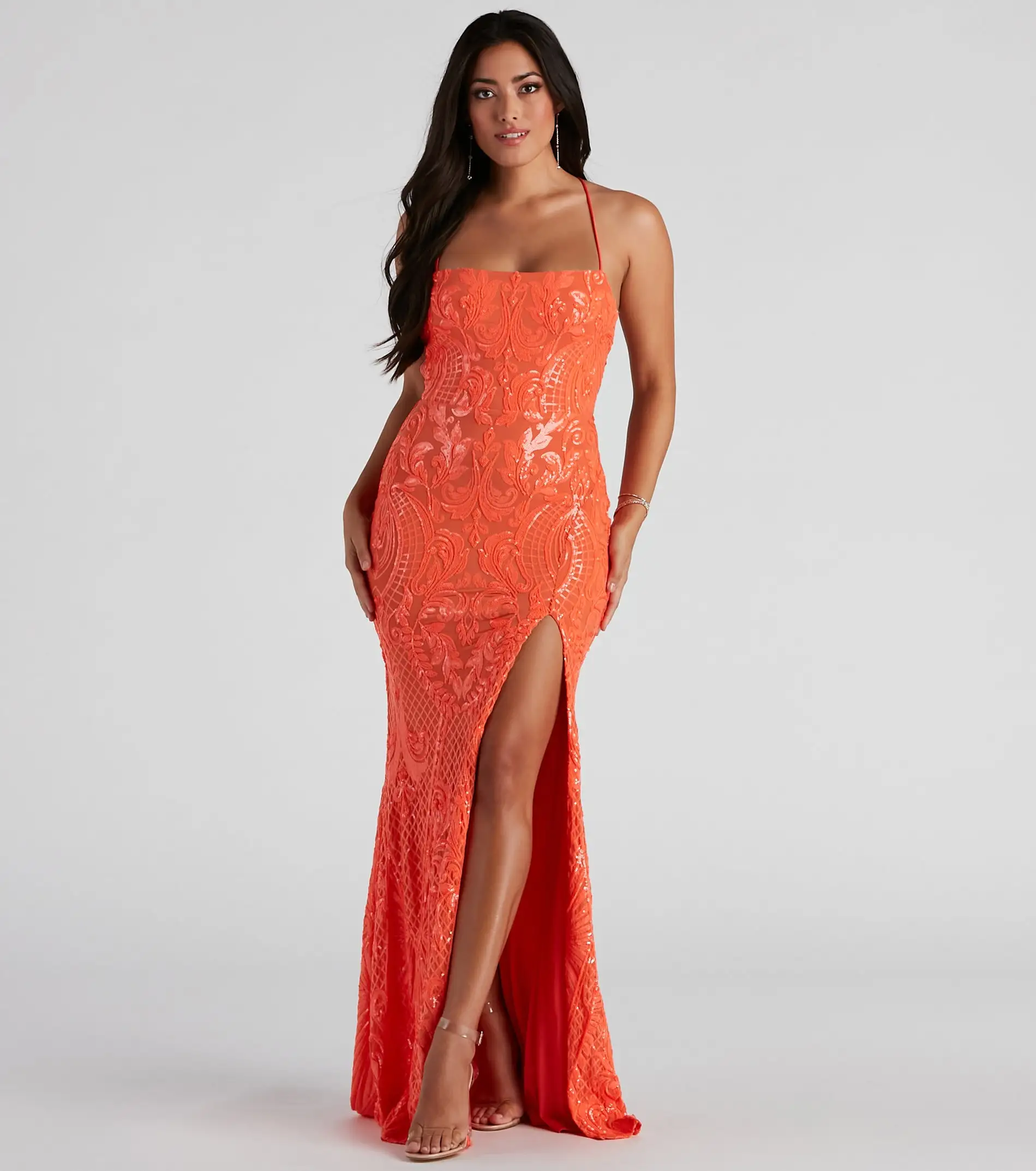 Windsor. Rowena Sequin Mermaid Dress 21 Windsor. Rowena Sequin Mermaid Dress - Image 19