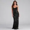 Windsor. Marleigh Formal Sequin Scroll Dress -Bridal Dresses popular shop 05002 2085 1 1