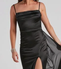 Windsor. Trina Formal Satin Back Sash Dress -Bridal Dresses popular shop 05002 2280 4