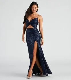 Windsor. Haven Cutout Sequin Formal Dress -Bridal Dresses popular shop 05002 2506 3 3bf27d21 1019 42c7 9c64 2e006e70af9c
