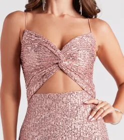 Windsor. Haven Cutout Sequin Formal Dress -Bridal Dresses popular shop 05002 2507 4
