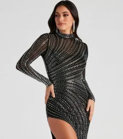 Windsor. Dana Formal Heat Stone Long Dress -Bridal Dresses popular shop 05002 2640 4