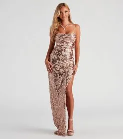 Windsor. Leah Formal Sequin Mesh Long Dress -Bridal Dresses popular shop 05002 2641 1 1a6f23b9 4494 4f6a 98cc 09680ab5fb34