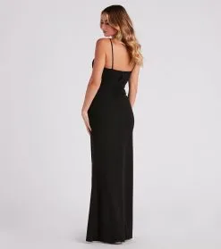 Windsor. Skyler Formal A-Line Crepe Dress -Bridal Dresses popular shop 05002 2662 2