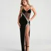 Windsor. Corrie Formal Velvet Mesh Dress -Bridal Dresses popular shop 05002 2675 1
