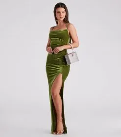 Windsor. Riley Ruched Velvet Formal Dress 20 Windsor. Riley Ruched Velvet Formal Dress -Bridal Dresses popular shop 05002 2795 3 6b74f457 0369 4804 8aeb a7ae8c6d8230