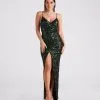 Windsor. Emery Formal Wrap Sequin Dress -Bridal Dresses popular shop 05002 2835 1