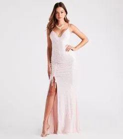 Windsor. Tamera Formal Sequin Mermaid Long Dress