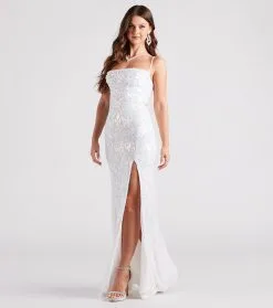 Windsor. PLACEHOLDER - Gabrielle Formal Sequin Long Dress