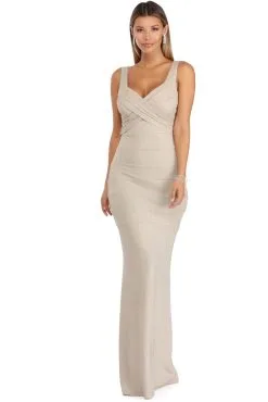 Windsor. Lorena Glitter Prom Dress