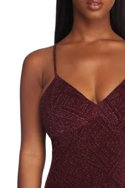 Windsor. Ryleigh Formal High Slit Lurex Dress -Bridal Dresses popular shop 05002 6010 4