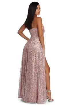 Windsor. Rosealina Formal Metallic Double Slit Dress 8 Windsor. Rosealina Formal Metallic Double Slit Dress -Bridal Dresses popular shop 05002 6109 3 fa430b61 ac7c 4b5d a41f 834bf7288e88
