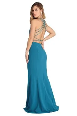 Windsor. Adelyn Strappy Trumpet Dress